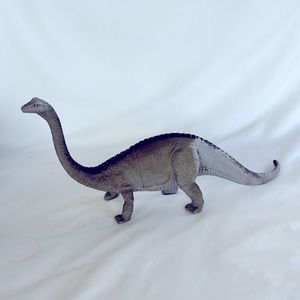 Imperial Rubber Toy Dinosaur Apatosaurus Slightly Used